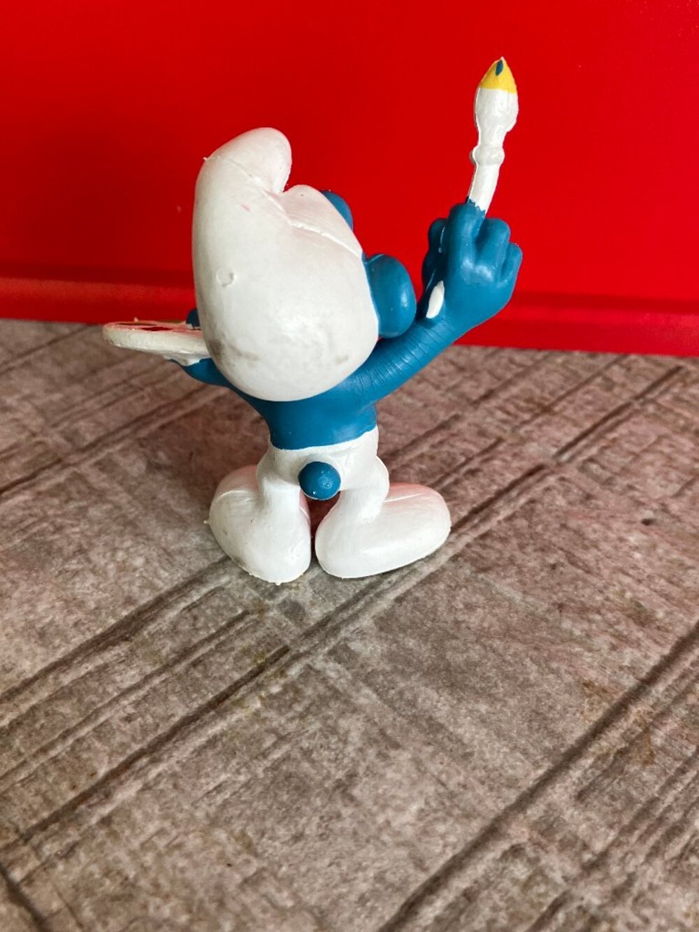 Vintage Smurf Figures 1975-1981 PEY0 Set of 5 - Picture 3 of 12